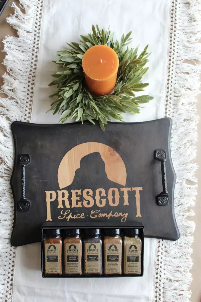 Serving Tray & Spices Gift Set - Image 2