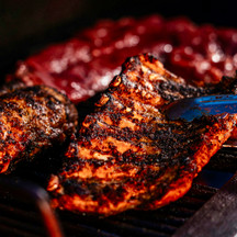 Chipotle Dust Pork Ribs with Orange Balsamic Glaze