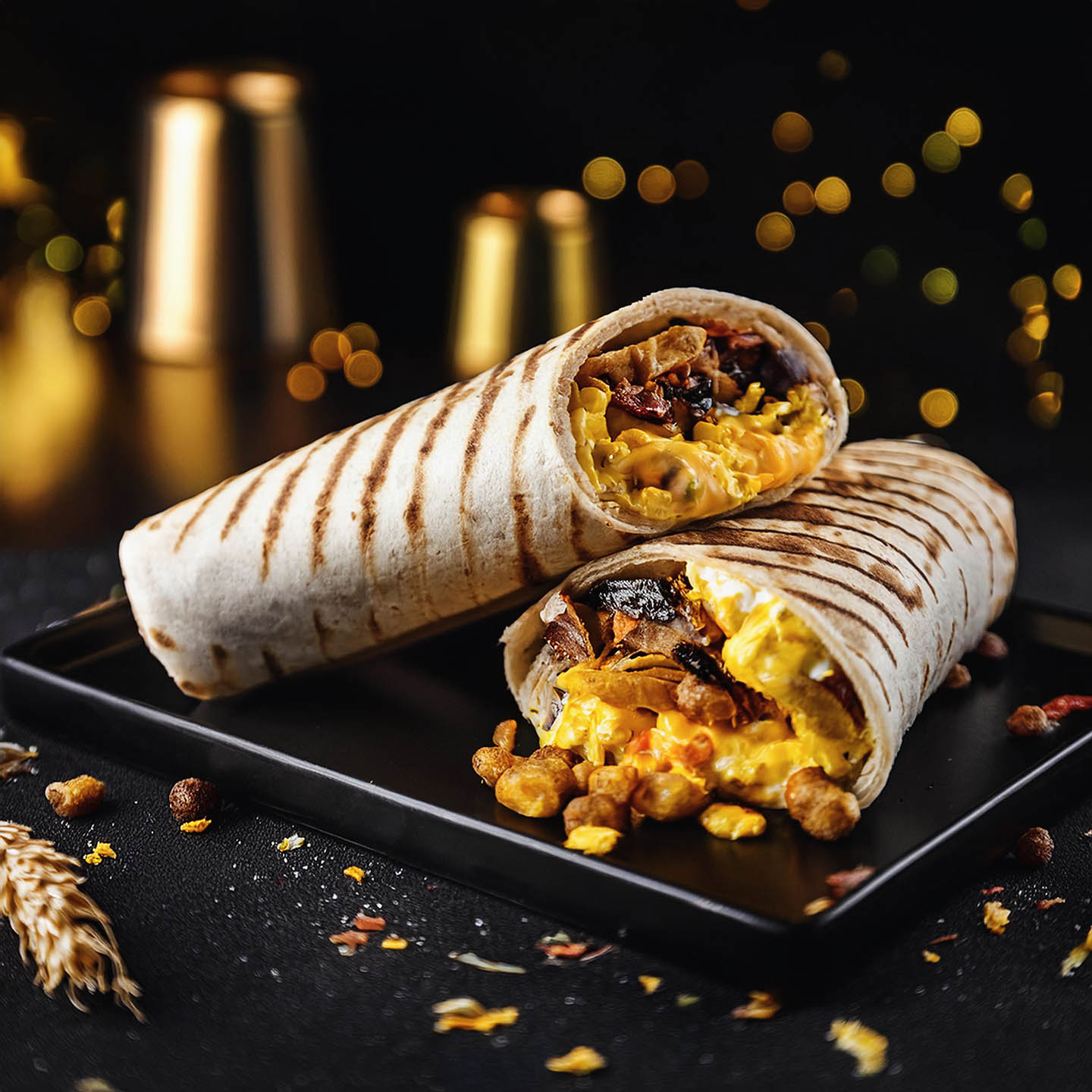 Chipotle Dust Breakfast Burritos