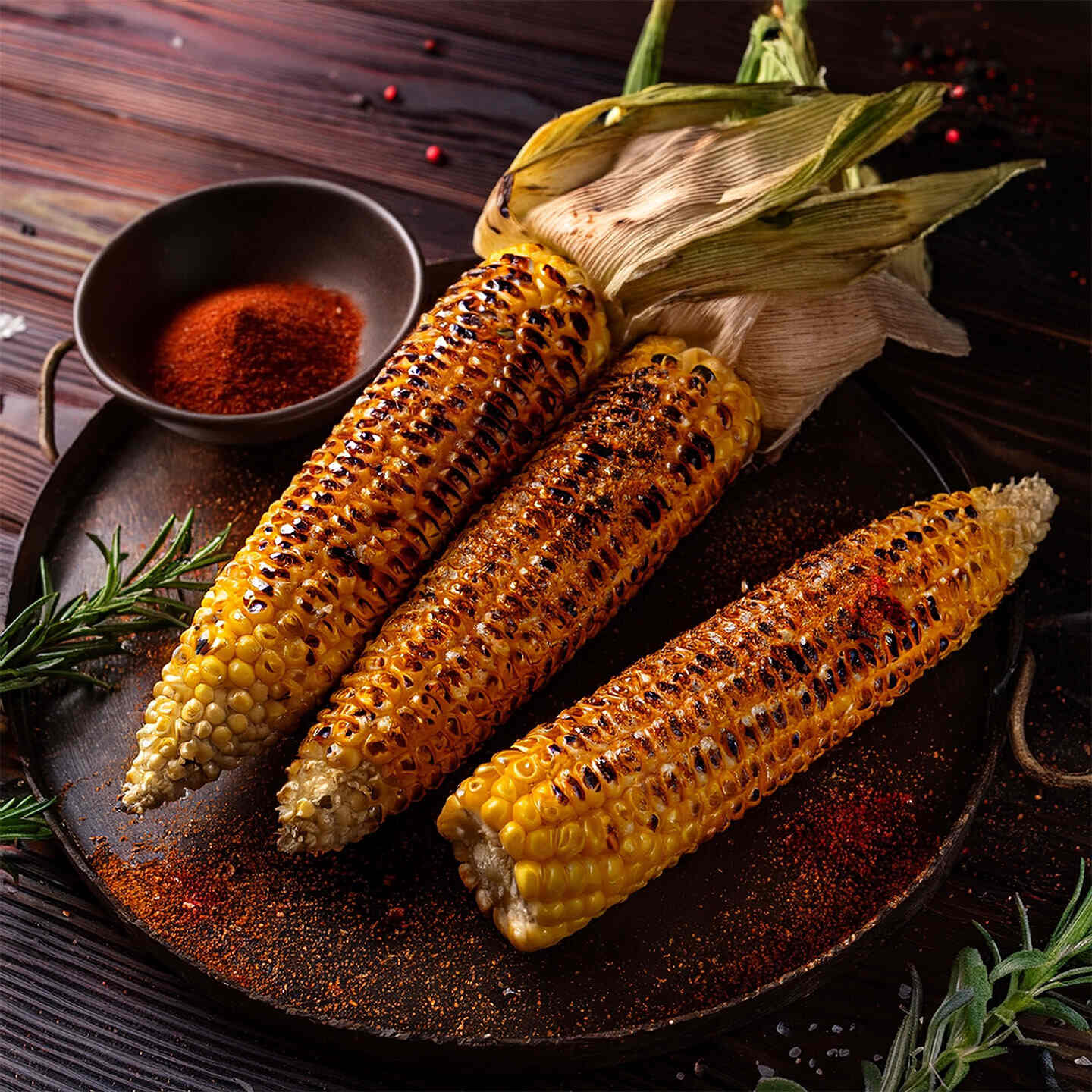 Chipotle Dust Grilled Corn