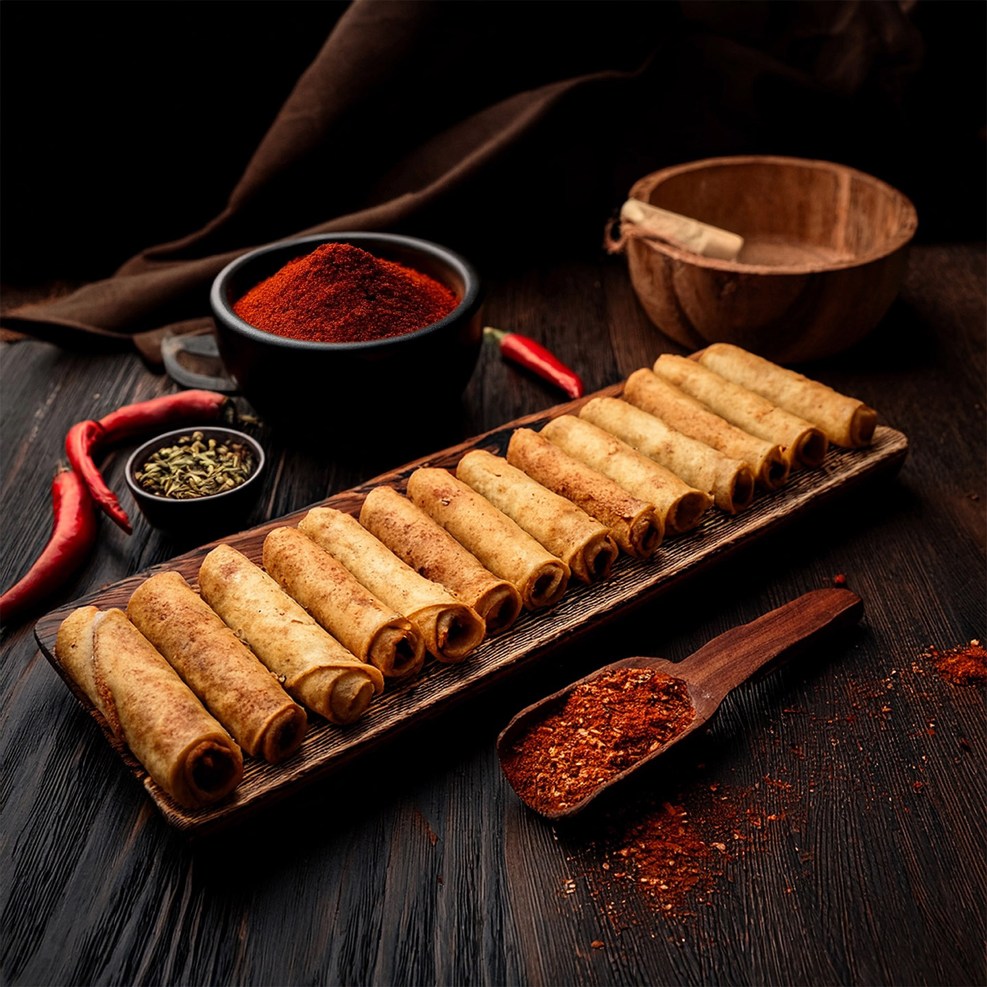 Chipotle Dust Taquitos