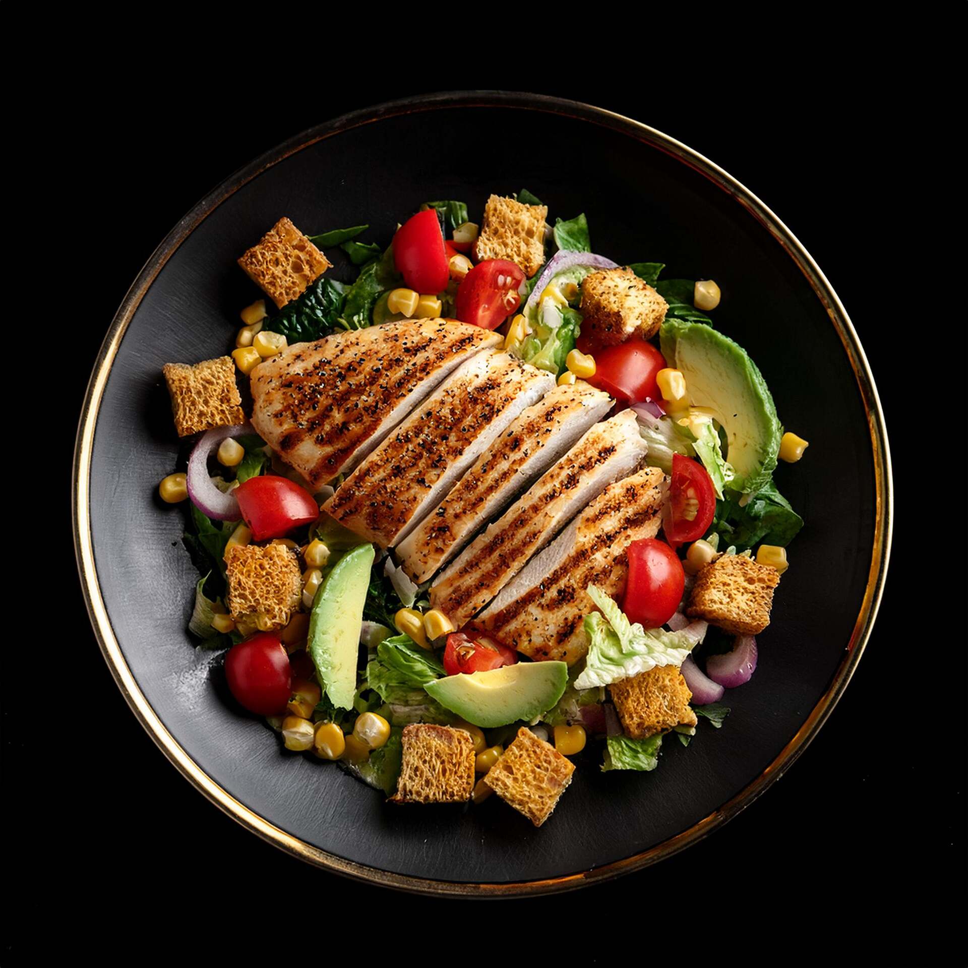 Chipotle Dust Lime Vinaigrette Salad