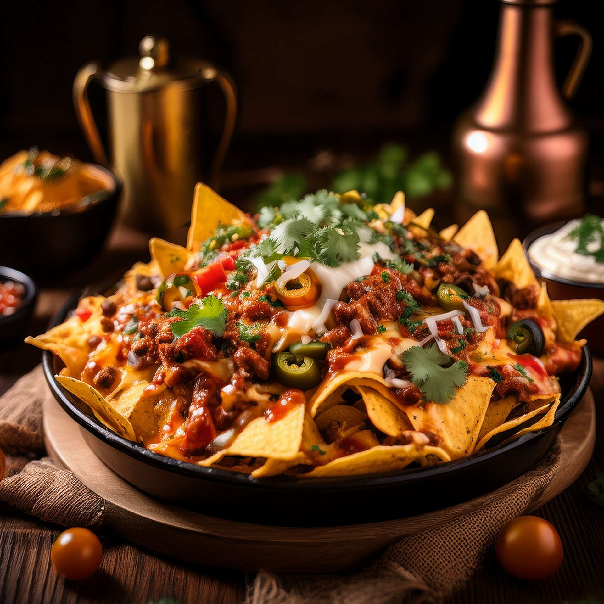 Chipotle Dust Nachos